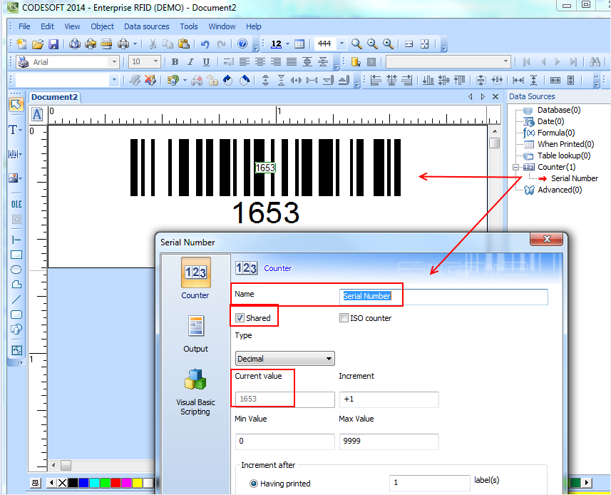Bradysoft / Codesoft - Global or Shared Variables - How to prevent ...