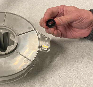 Place smart-cell cap