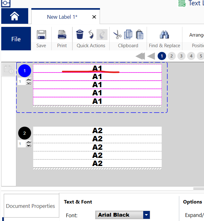 Data Disappears When Updating a Sequence in Text Labels With Repeat ...