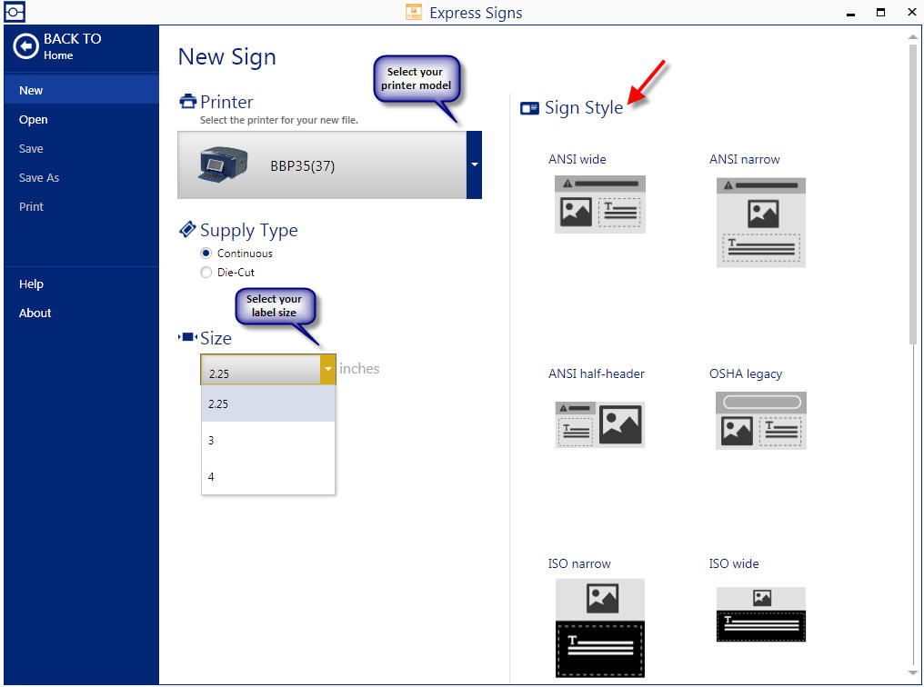 Express Sign App - How to import from Excel | Brady Support