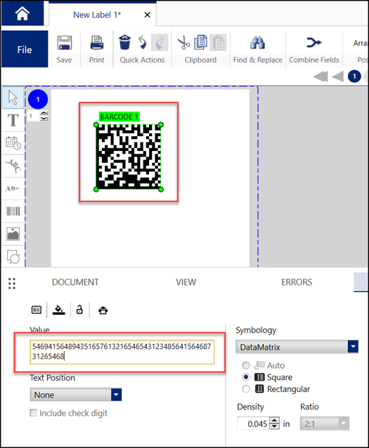Custom Designer - Using the Fit to Frame Feature for Barcodes | Brady ...