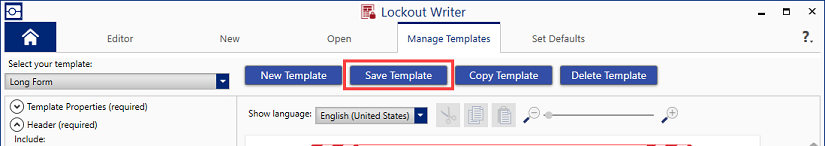 Lockout Writer - How to Edit Existing or Create New Lockout Procedure ...