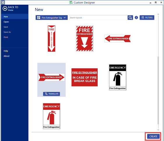 Create Fire Extinguisher