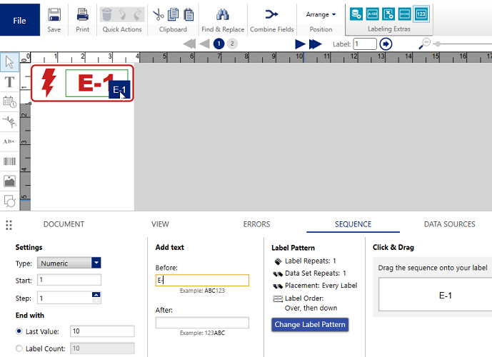 Energy Source Sequence