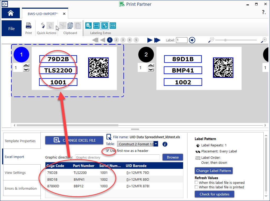Brady Workstation - Creating MIL-STD-130N Compliant DoD UID / IUID ...
