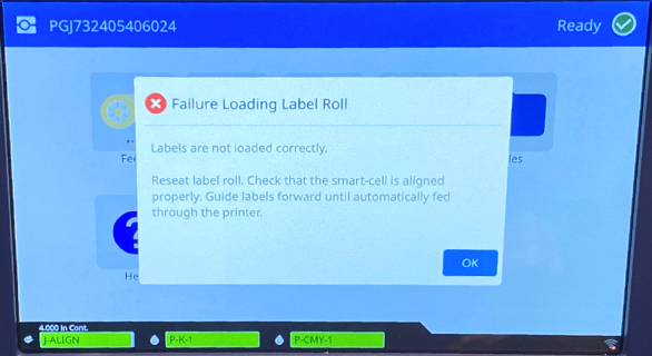 Labels are not loaded correctly