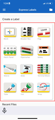 V4500 - Scan a Barcode to Create a Label in Express Labels | Brady Support