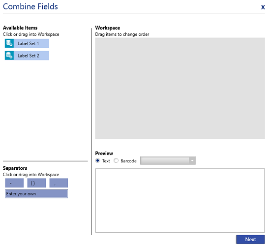 Advanced import_Combine Fields